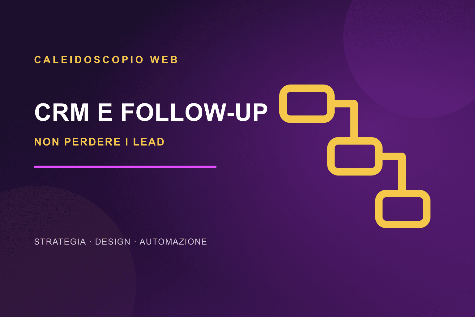 CRM e follow-up per piccole imprese: non perdere i lead dopo il form