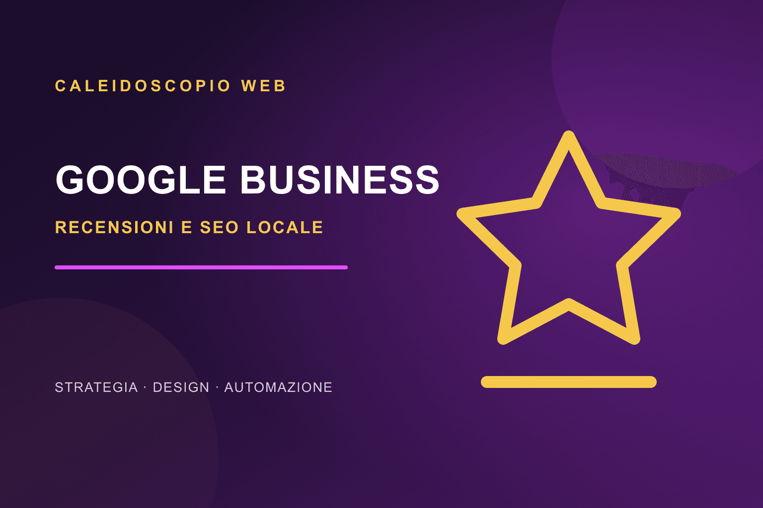 Google Business Profile e recensioni: una strategia locale sostenibile